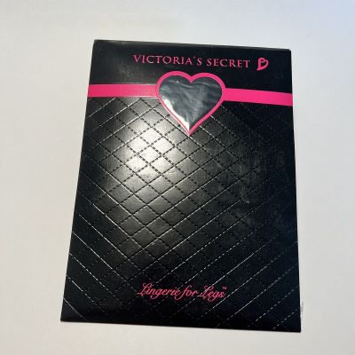 Vintage Victoria Secret 1999  Lingerie For Legs Pantyhose Lace Top Stocking
